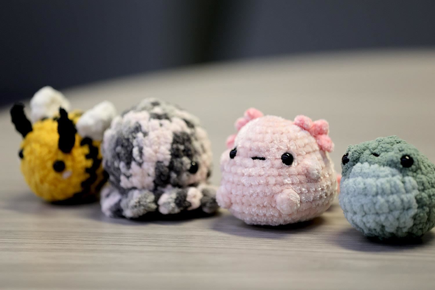 Something Smol crochet characters